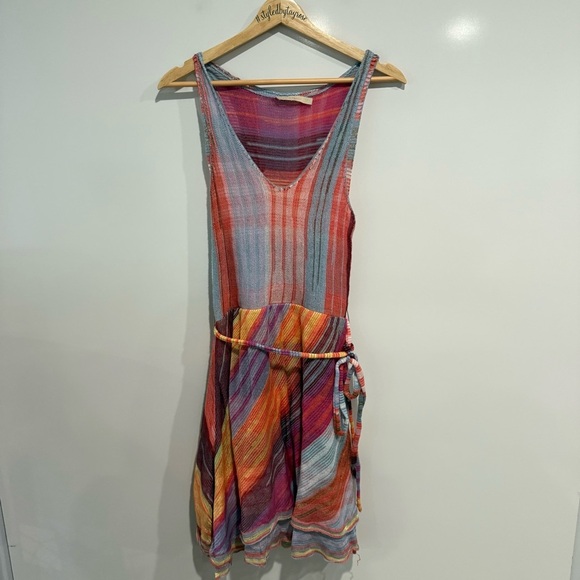 Anthropologie Cecilia Prado Reverie Stripe Sweater Mini Dress - Picture 11 of 14